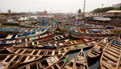 Vissersboten in Ghana | Captain Africa