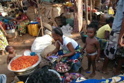Markt in Ghana | Captain Africa
