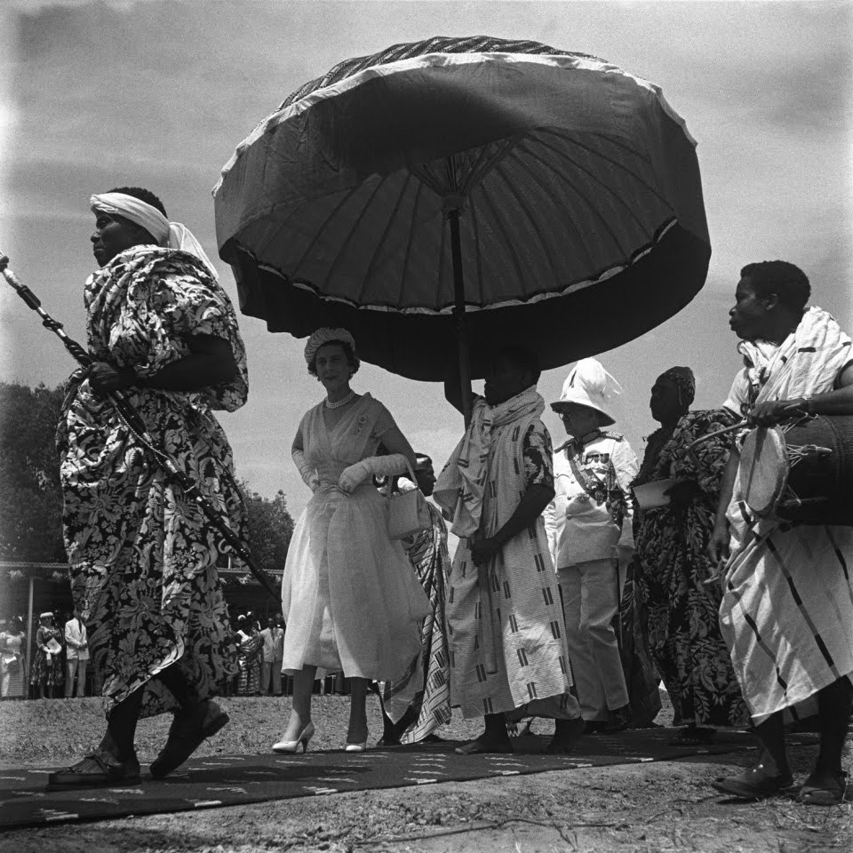 Queen Elizabeth II au Ghana, 1961 | Captain Africa